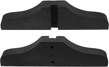 GLEAVI Room Divider Base Stand 2pcs Black Folding Fixed Bracket with Reinforced Side Support for Home Office Rental Space Divider Feet