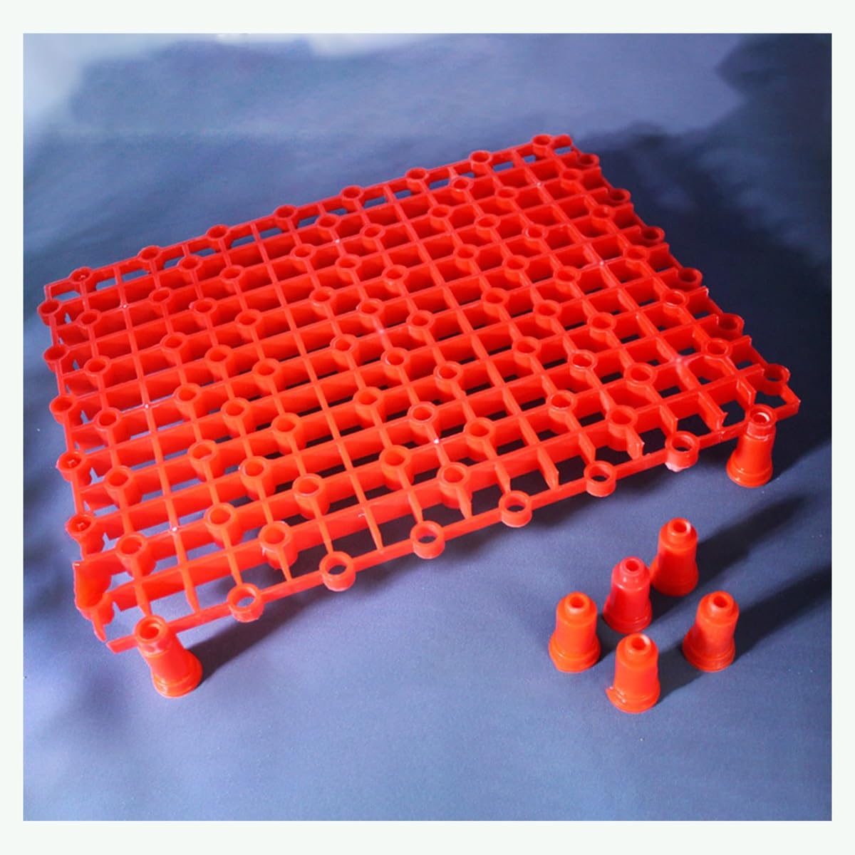 Przegroda do akwarium DIY osłona przegrody do akwarium materiał filtrujący podkładka przegroda dolna płyta filtrująca do akwarium płyta filtrująca piasek żwir płyta PCW łącząca klapka czerwona (10