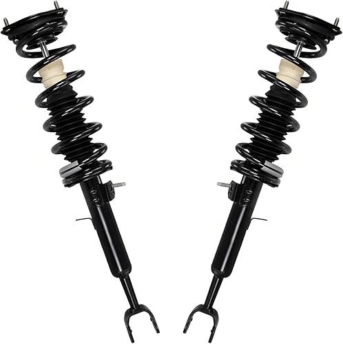 Miniatura 3 de Detroit Axle - Amortiguadores de puntales RWD para Infiniti G35 03-06, 2 amortiguadores traseros, 2 puntales delanteros y muelles helicoidales 2003