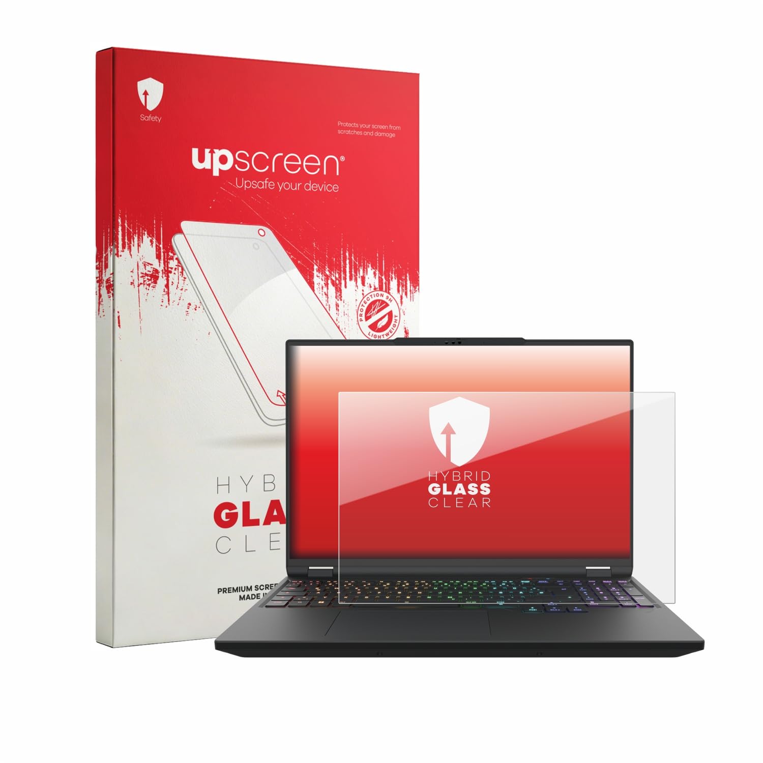 upscreen Pellicola Vetro per XMG Apex 16