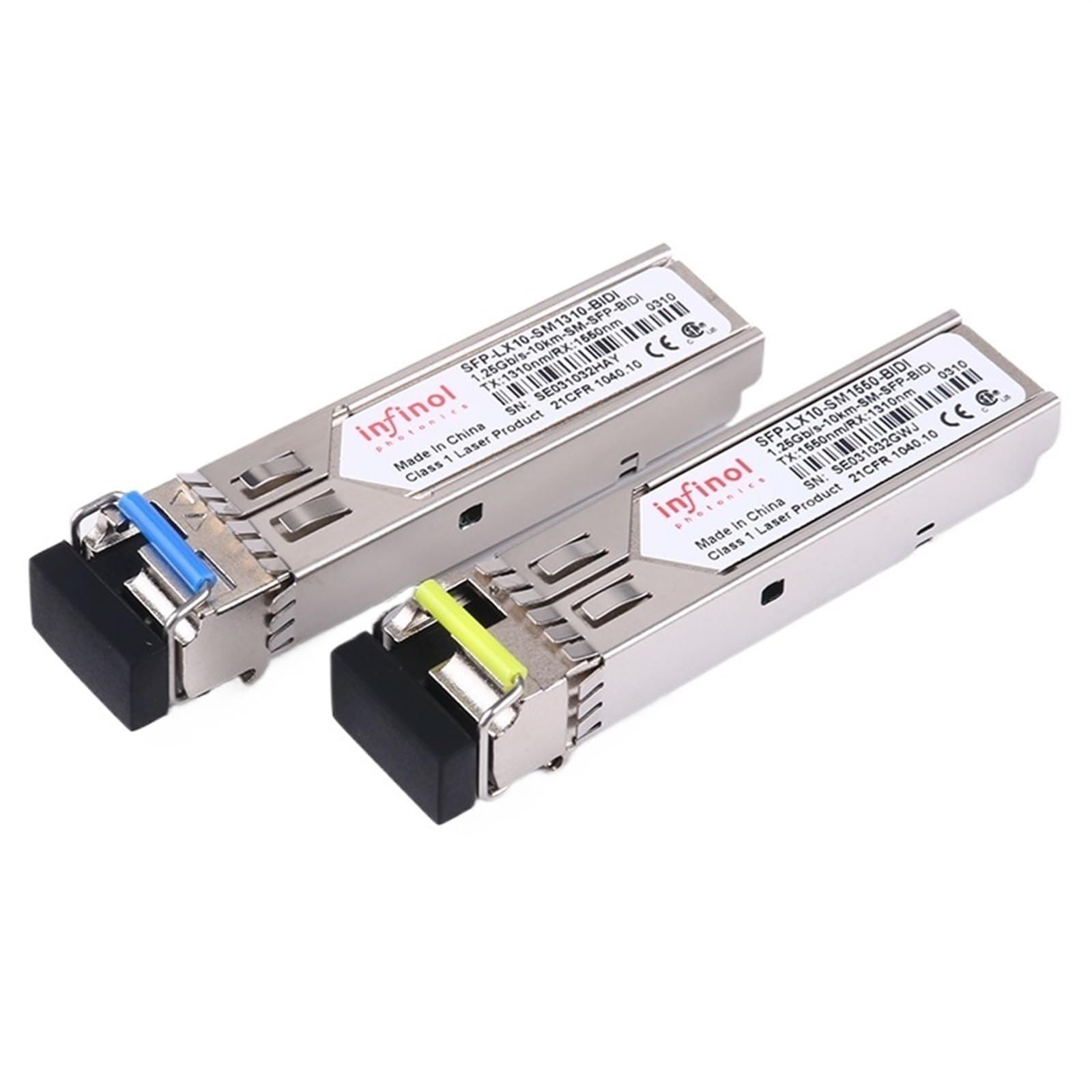 1,25g gigabit SFP Single Mode Single Fiber LC Port optisches modul Single core 10KM