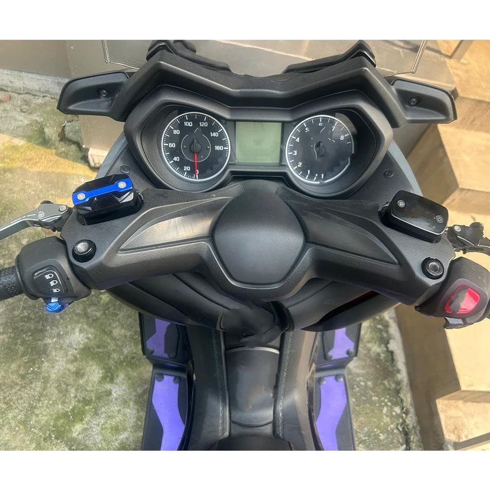 Motocicleta Tapa Llenado Aceite Para Y&amaha XMAX 300 X-MAX 300 XMAX 250 2017-2021 2022 2023 Tapa De Depósito De Líquido De Freno Delantero Motocicleta Tapón Llenado Aceite De Motor Accesorios Motos(O