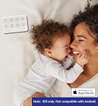 Moniteur de bébé Talli Daily - Enregistre les repas, les couches, le sommeil et plus avec 1 touche, appareil lié à l'application Talli pour un suivi en temps réel et le partage de données avec la famille, les soignants et les médecins, compatible avec Alexa