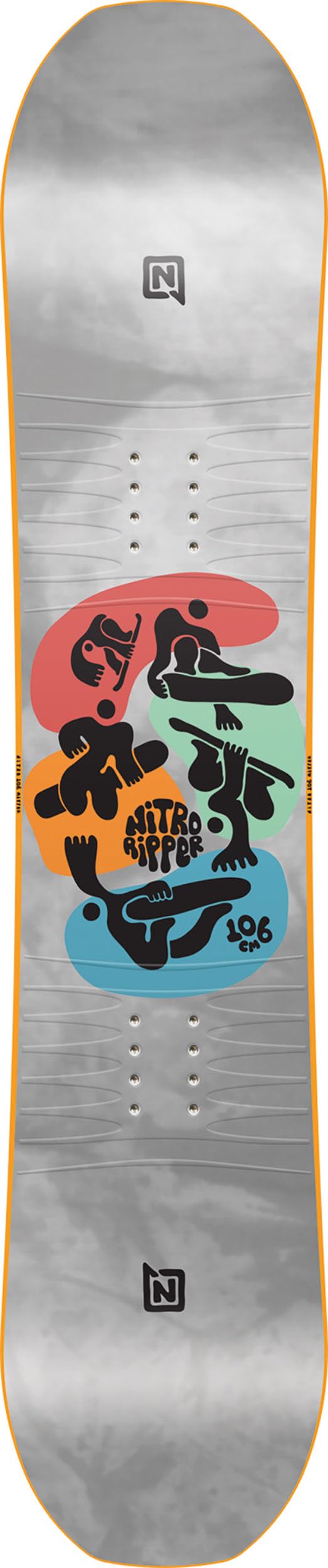 Amazon.com : Nitro Ripper Kid's All-Mountain Snowboard (2025