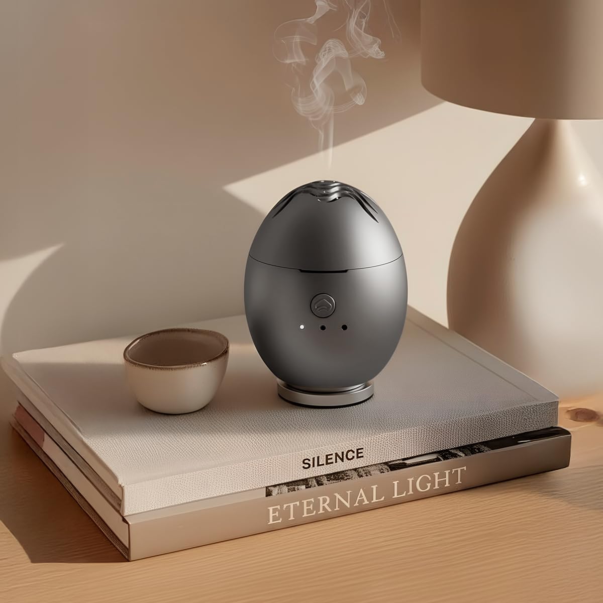 Orbby Scent Diffuser Starter Kit | Portable Mini Desk Diffuser for Office: Electric Incense Diffuser, Rechargeable Cordless Air Freshener for Home –