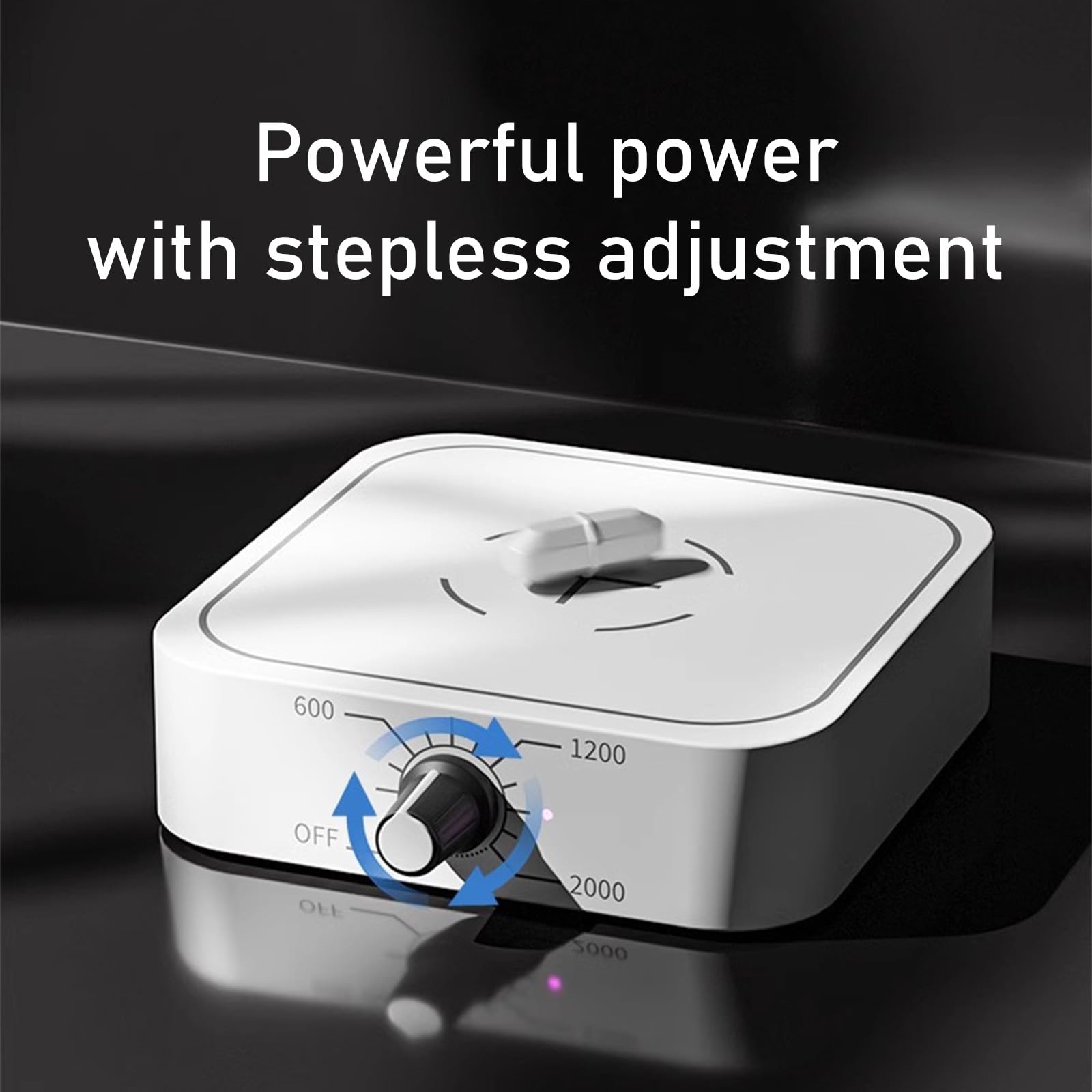 Mezclador eléctrico, capacidad de agitación, 1500 ml, agitador de 200-2000 rpm, velocidad ajustable, placa de agitación pequeña para experimentos