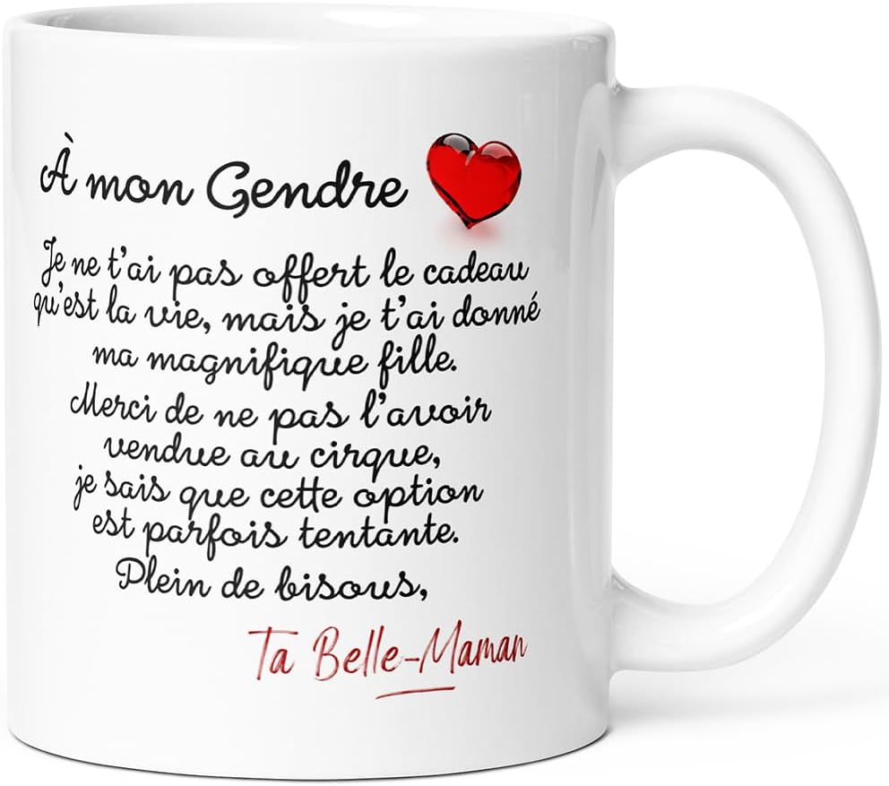 Mug Drôle 'Jesus Loves You C*nt' - Céramique Blanc 300 Ml, Cadeau Personnalisable