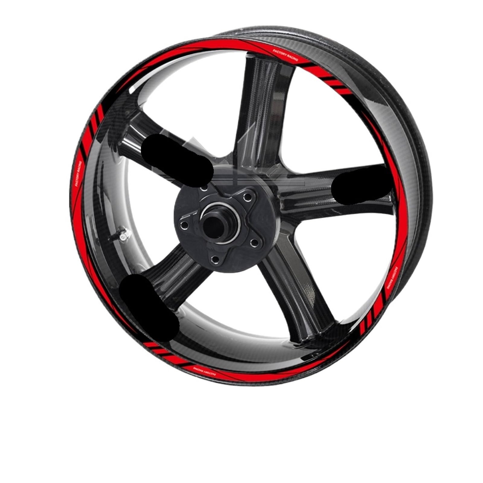 Naben-Aufkleber, reflektierend, Motorrad, Felge, Nabenband, Aufkleber, 30,5 cm, 33 cm, 35,6 cm, 38,1 cm, 40,6 cm, 43,2 cm, 45,7 cm, Dekorationsstreifenband (38,1 cm, 01)
