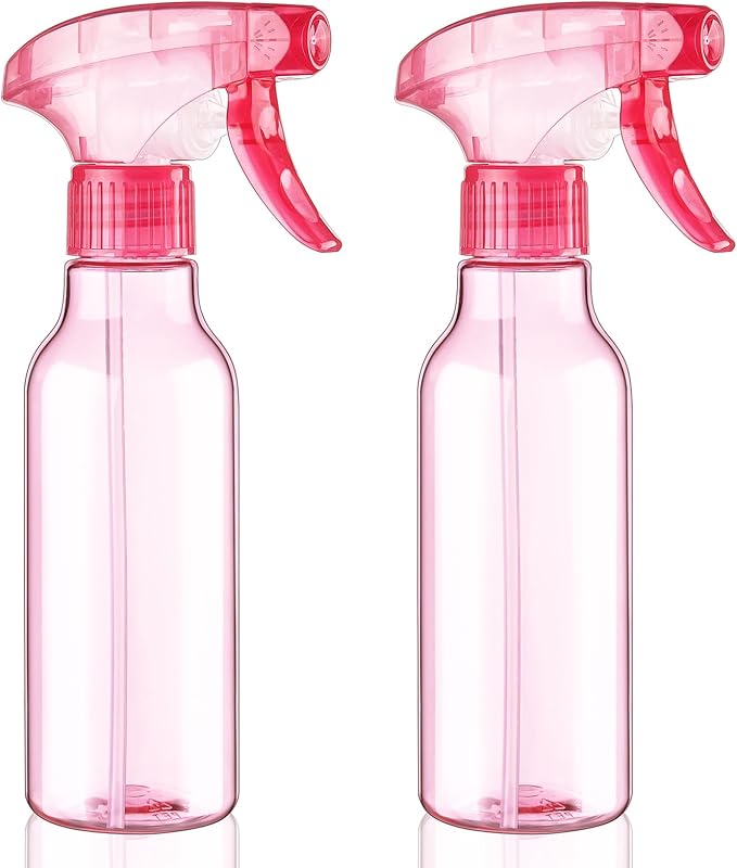 Frascos borrifadores de plástico Cosywell 260 mL, 2 unidades, rosa