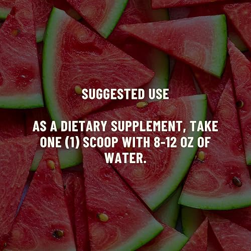 Miniatura 6 de Alpha Balanced BCAA - Polvo de sandía - 45 porciones, sin OMG, sin gluten, sin soja, sin lácteos, polvo vegetariano para hombres y mujeres