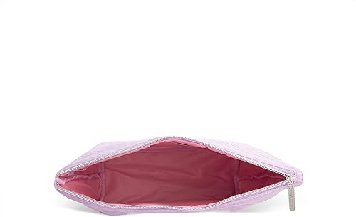 Miniatura 5 de Juicy Couture Bolsa de cosméticos para mujer - Bolsa de viaje para maquillaje y artículos de tocador con cremallera superior, Lavanda