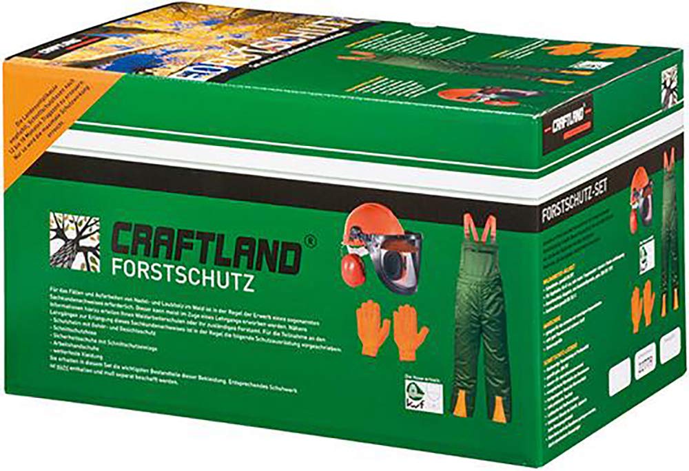 CRAFTLAND 22779/54 Schutzkleidungsset 3-teilig Größe 54