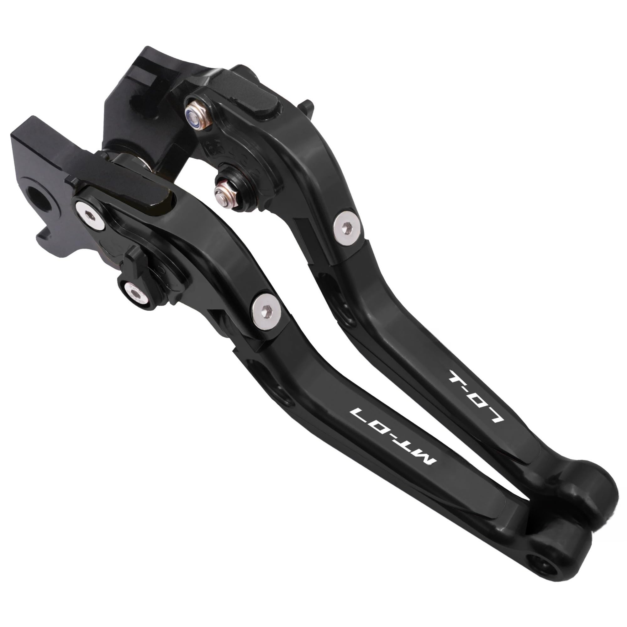 Dagmara Bk Bk Bk-Bk For Mt07 Brake Clutch Lever Motorcycle Adjustable Folding Levers Set For Mt-07 Fz-07 2014-2020