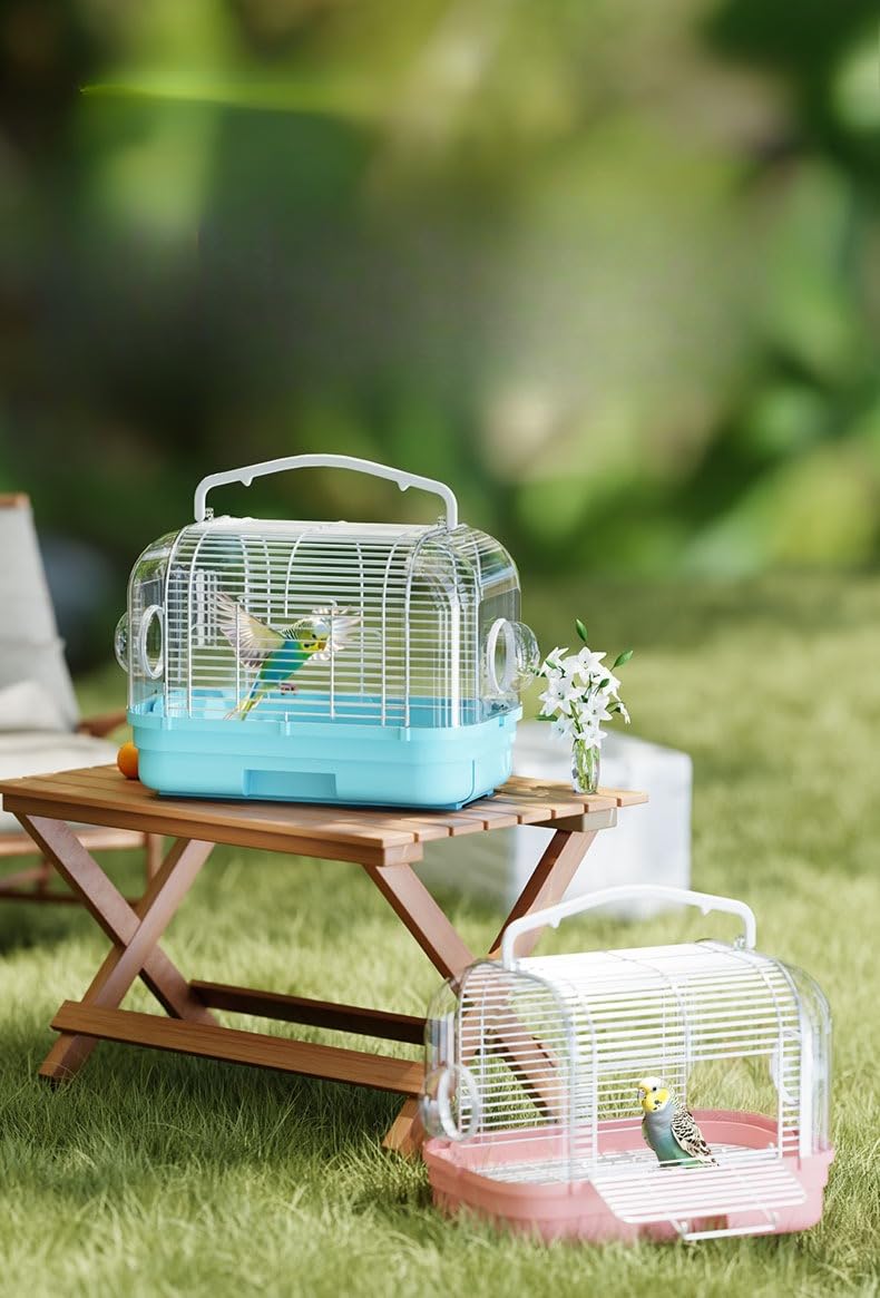 Amazon.co.jp: 鳥かご、ハンドル、鳥かご、歩行ケージ、鳥かご、小動物