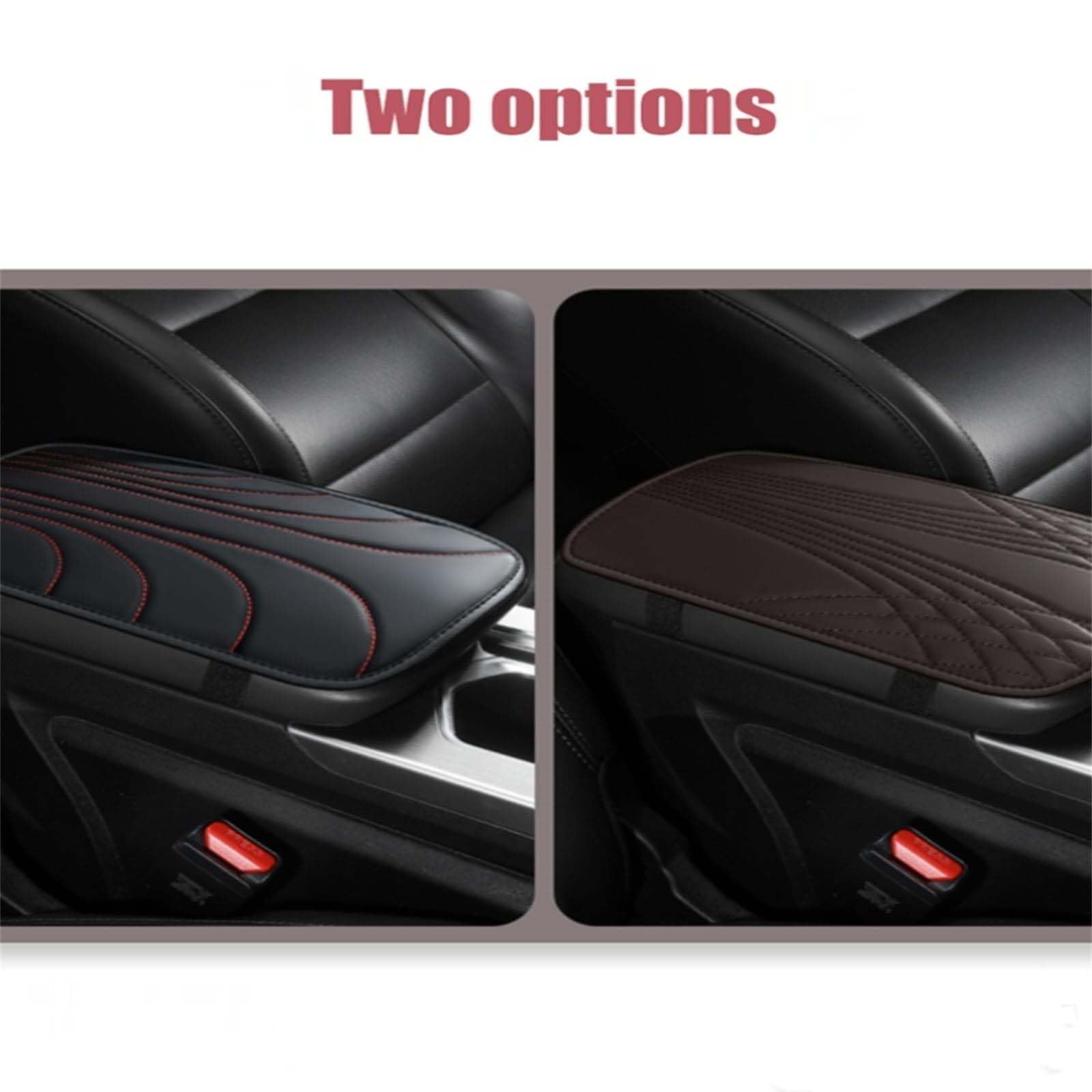 para Toyota Yaris Cross 2020-2025 Almohadilla Reposabrazos de Coche, Consola Central Protector de Cuero, Cojín Ergonómico, Accesorios Interiores,B