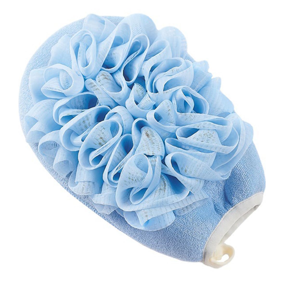 Exfoliating Glove Body Scrubber, Double Sided Shower Scrubbing Mitt, Bath Shower Sponge, Dead Skin Remover, Shower Loofahs Mesh Balls Body Wash Bathroom for Men Women