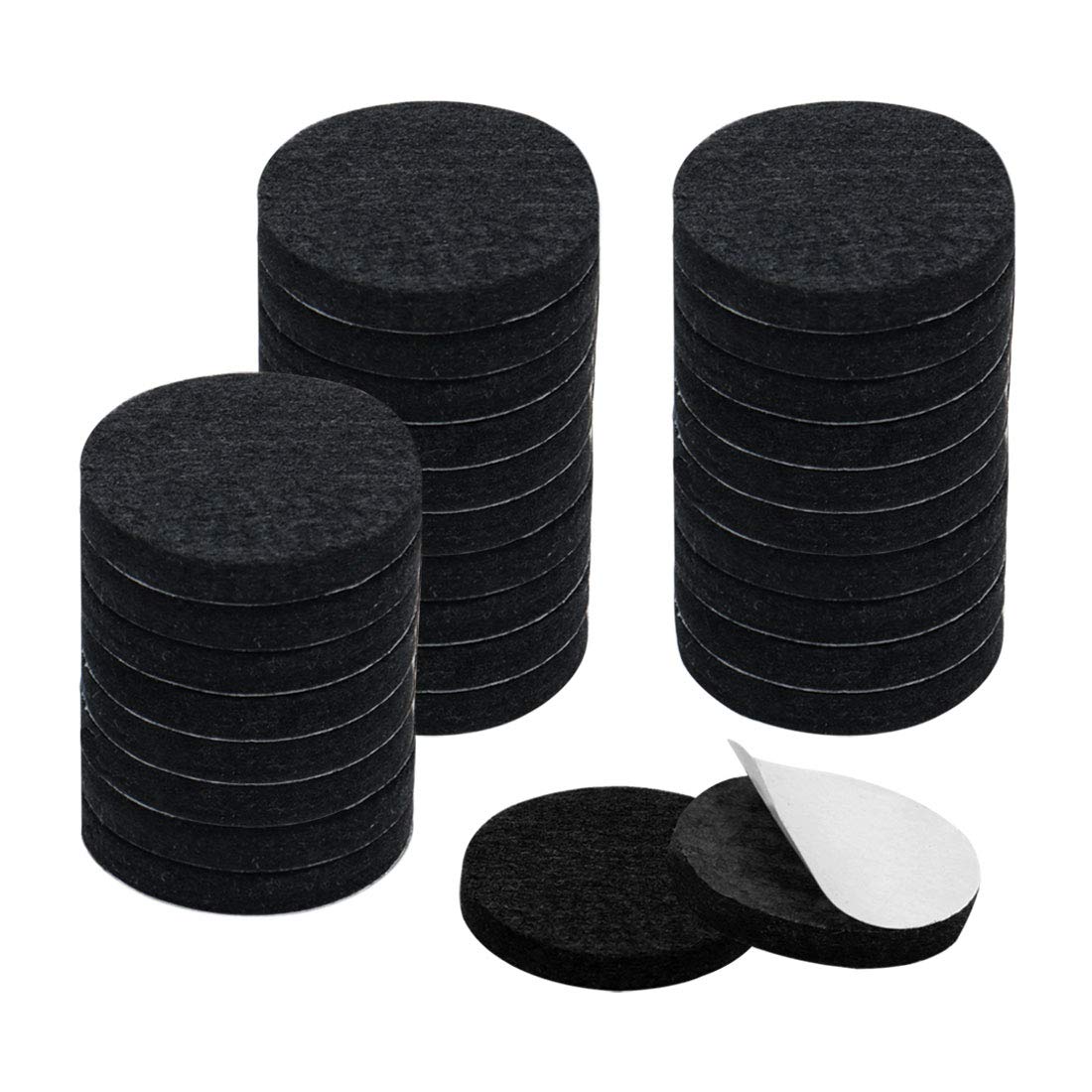 Uxcell Almohadillas de Fieltro Antiarañazos y Protectores de Suelo para Sillas y Sofás