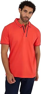 Premoda Mens Casual Cuff Striped Polo Shirt PRMxx002570 Modern