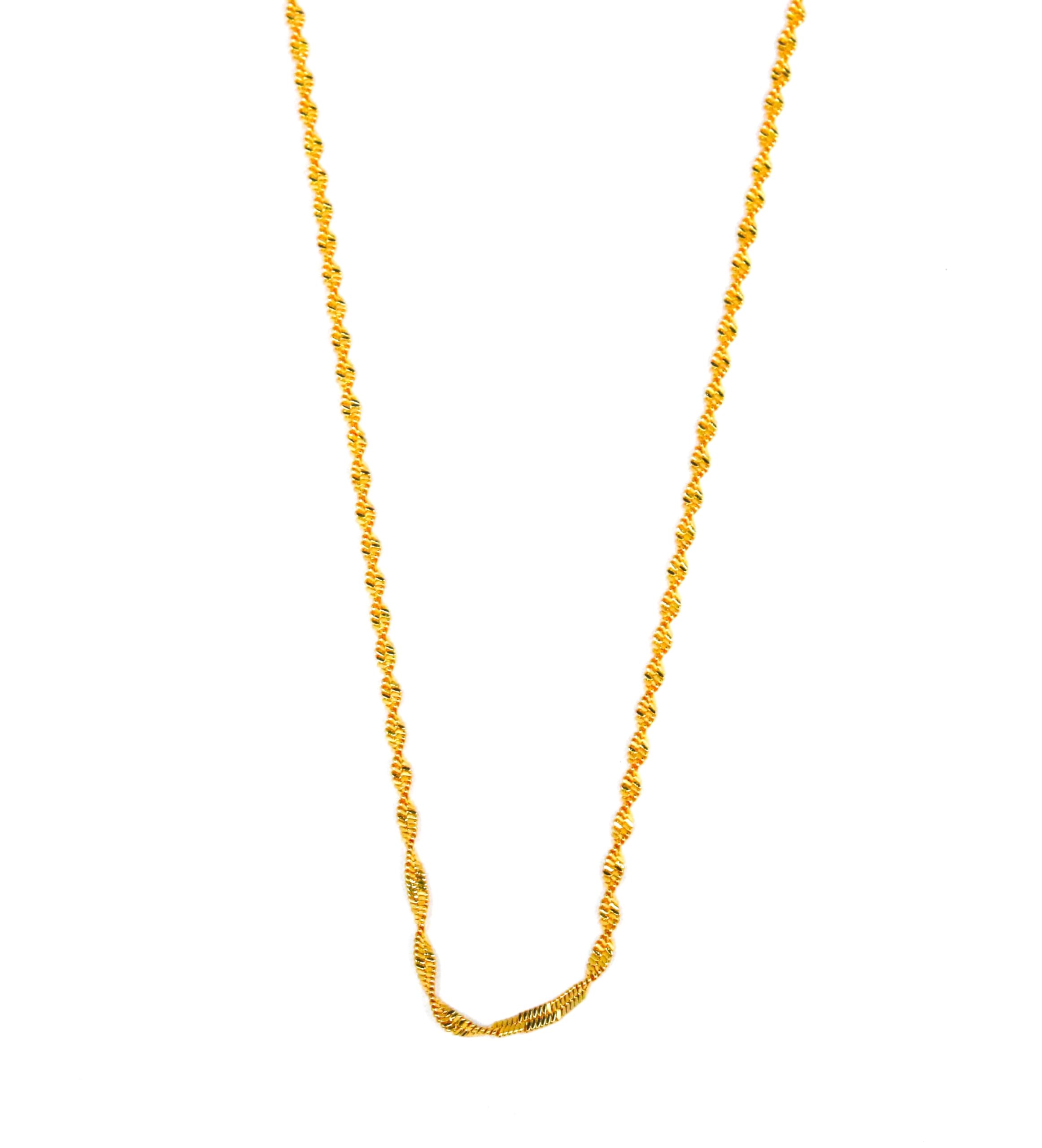 See full amazon price history chart for PIALI Gold Plated Chain with Spiral Design | Designer Golden Chain Thin Light Weighted | Gold Plated Gold Chain For Girls, Women, Men, Boys For Daily Use with 6 Months Warranty PIALI Gold Plated Chain with Spiral Design | Designer Golden Chain Thin Light Weighted | Gold Plated Gold Chain For Girls, Women, Men, Boys For Daily Use with 6 Months Warranty (B0CW6KJWLD) Amazon Price History, Amazon Price Tracker