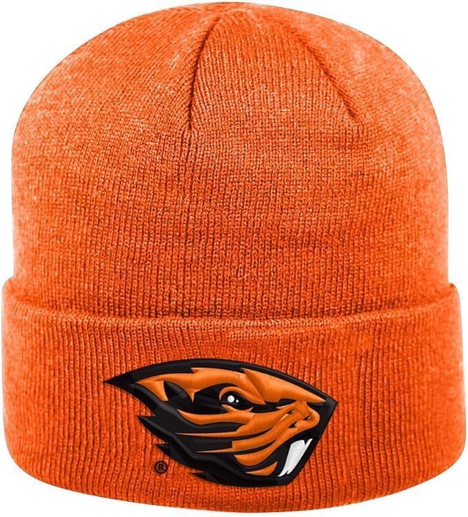 Collegiate Cuffed Knit Beanie Hats (US Alpha One Size Oregon State)