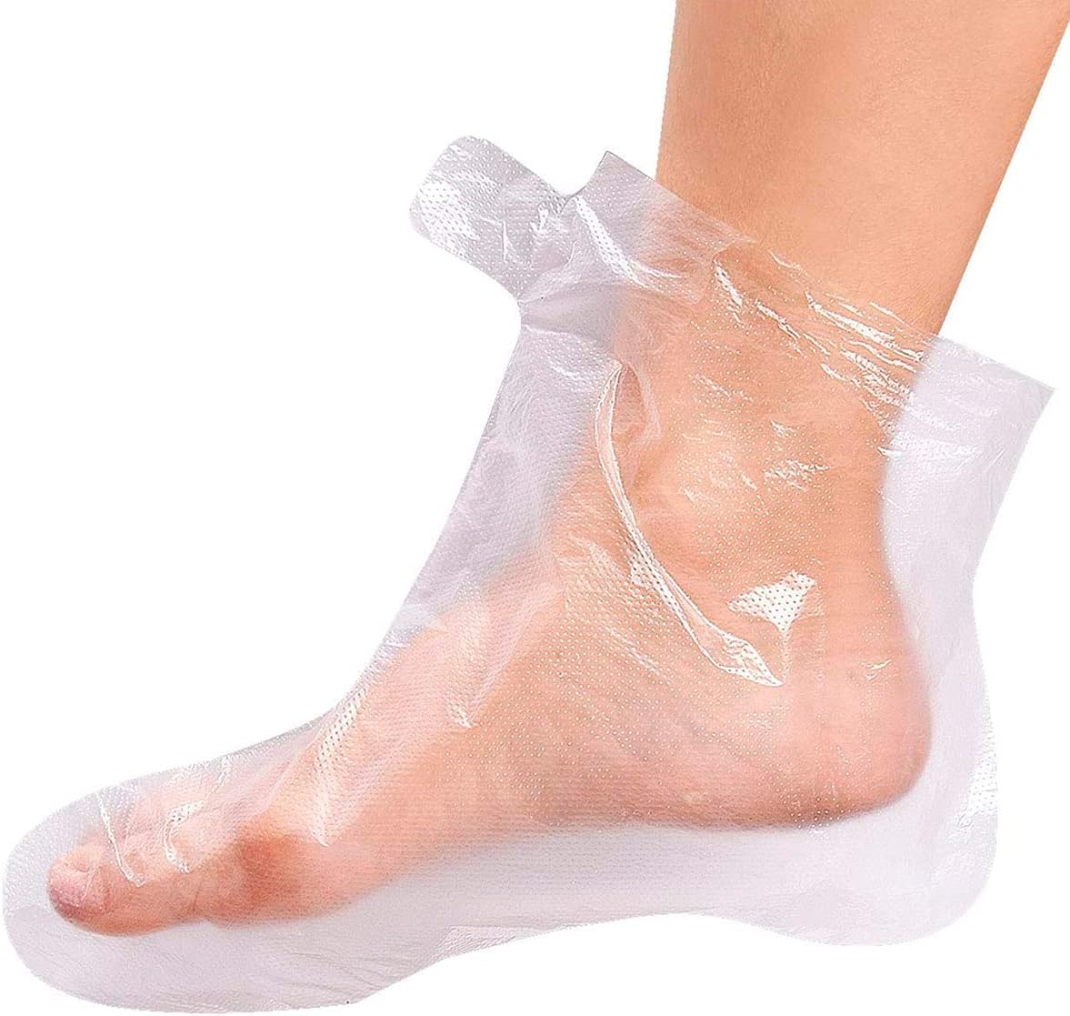 Foot Bags, Feet Covers, Disposable Moisturizer Socks, 500 PCS Foot Moisturizing Socks, Plastic Socks, Pedicure Foot Spa Socks for Women, Feet Wax Socks, Wax Feet Care Paraffin Bath Foot Socks