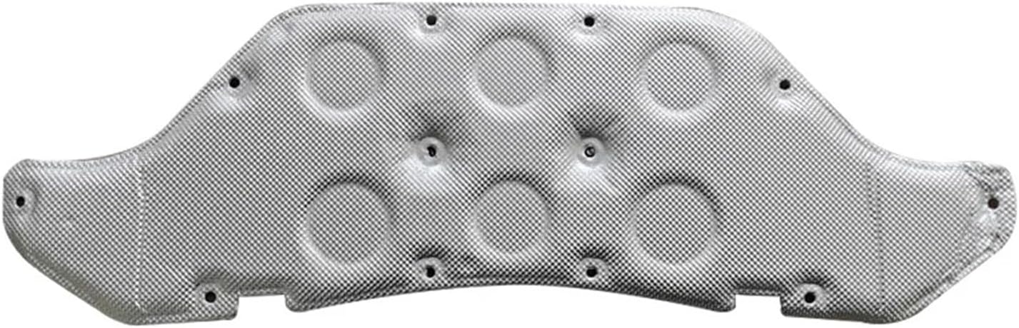 Compatible with Mercedes-Benz GLA H247 2020 Car Front Engine Hood Insulation Cotton Pad Sound Heat Mat Foam Soundproof(Black)