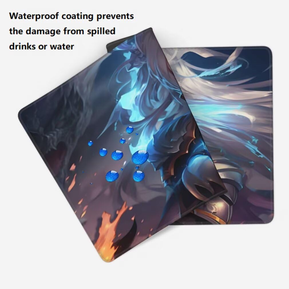 Tappetino Mouse Anime, Mouse Pad XXL 1200 x 600 x 3 mm, Principessa Tappetino Gaming Grande Sottomano Scrivania, Impermeabile Mousepad Lavabile con Base in Gomma Antiscivolo per Computer-MP1533