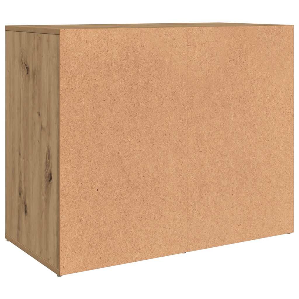 Armoire à vêtements Artisan en chêne 80 x 40 x 65 cm avec beaucoup d'espace de rangement, étagère et porte, étagère polyvalente pour chambre à coucher, couloir, bureau, garde-robe et salon