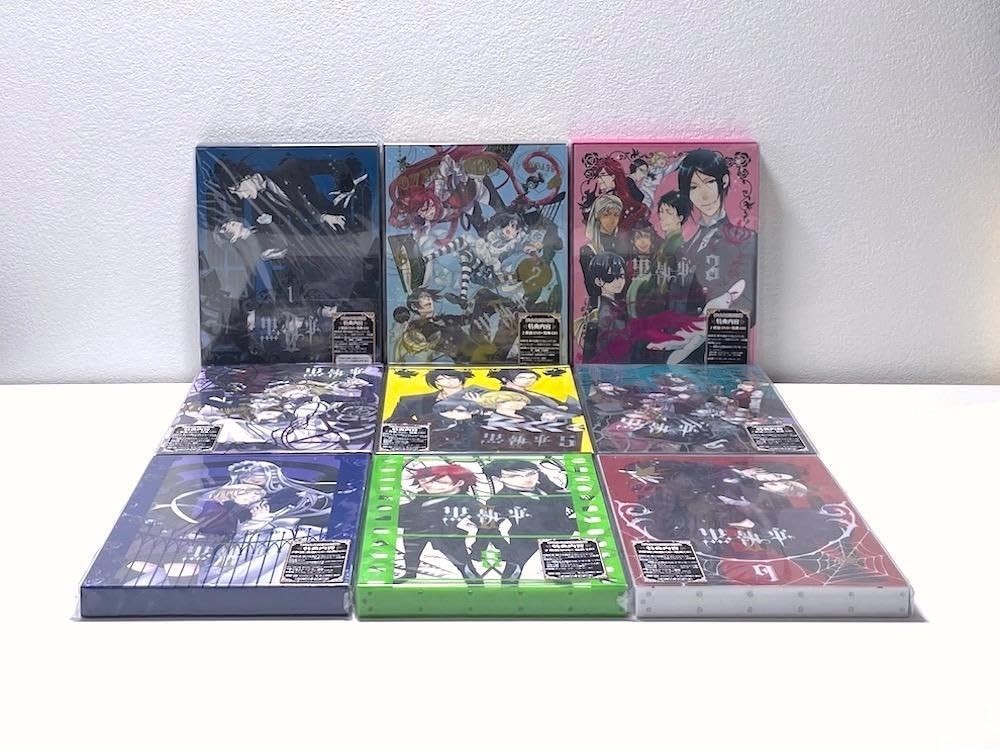 半額SALE 黒執事 第2期 DVD 全9巻 セット まとめ売り アニメ