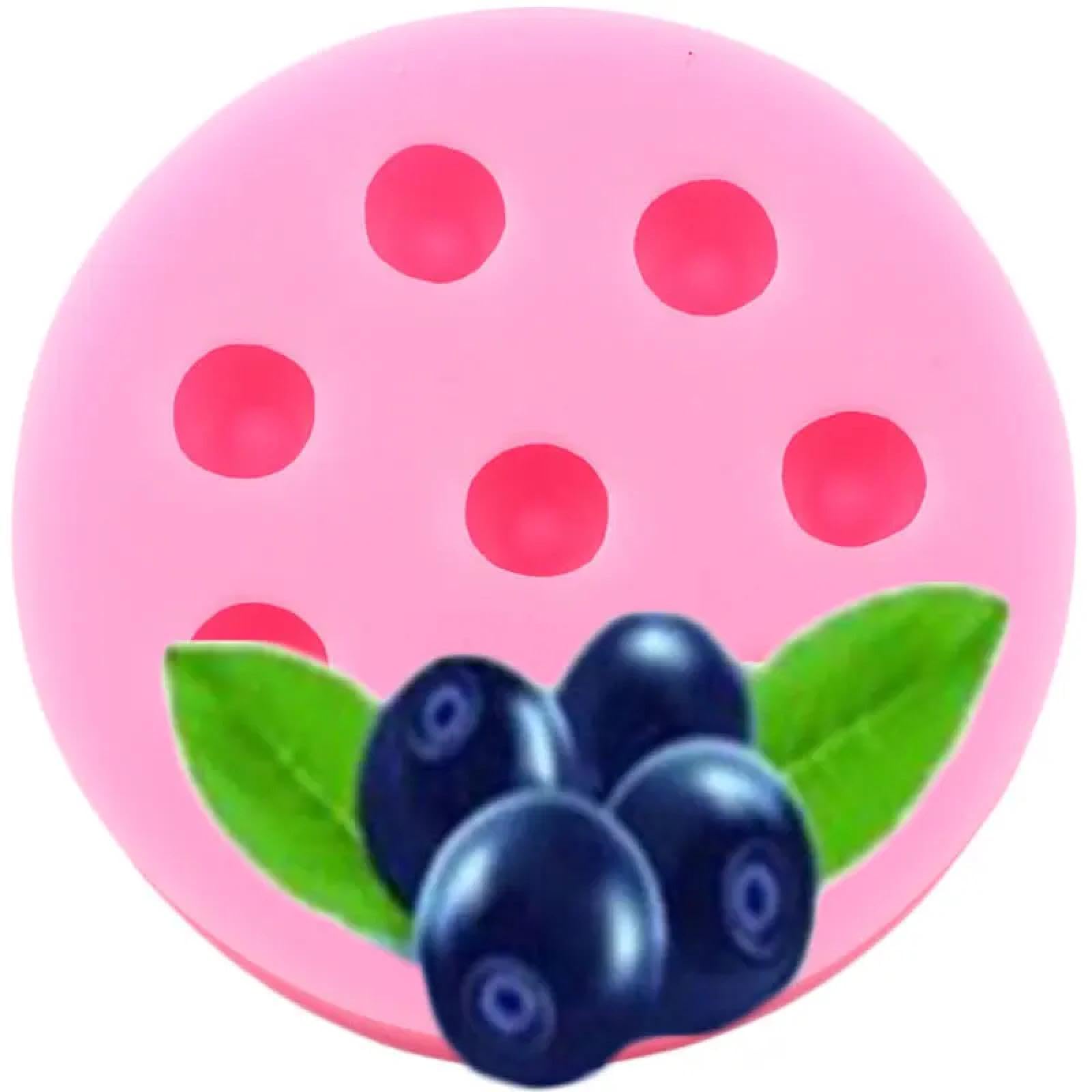 4 Stampi In Silicone Per Fondente 3D – Frutta: Fragola, Mandarino, Lampone, Mirtillo – Per Cioccolato, Caramelle E Decorazioni Torte - 5