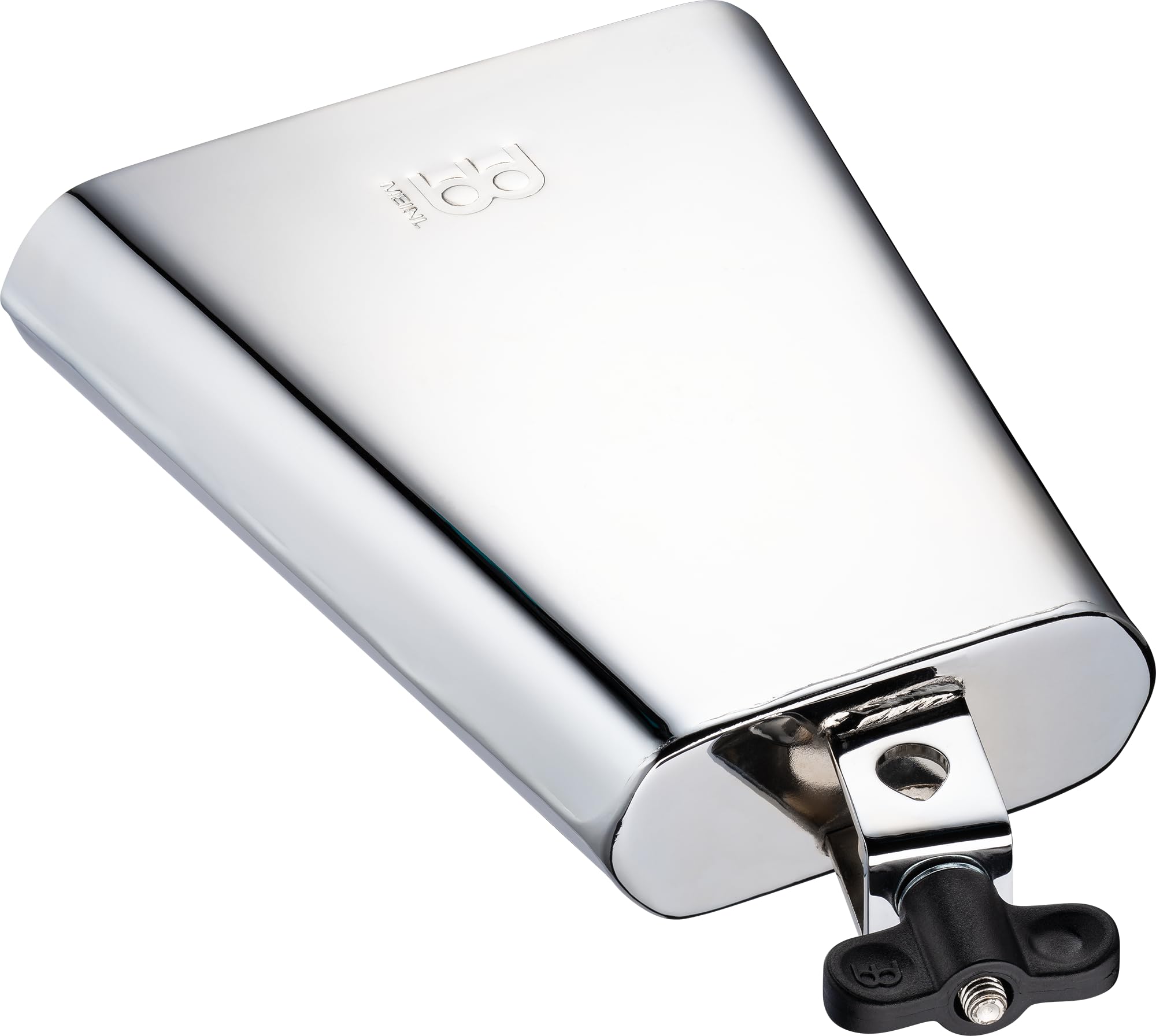 Meinl Percussion 7 1/2" Salsa Timbales Cowbell, Chrome Finish