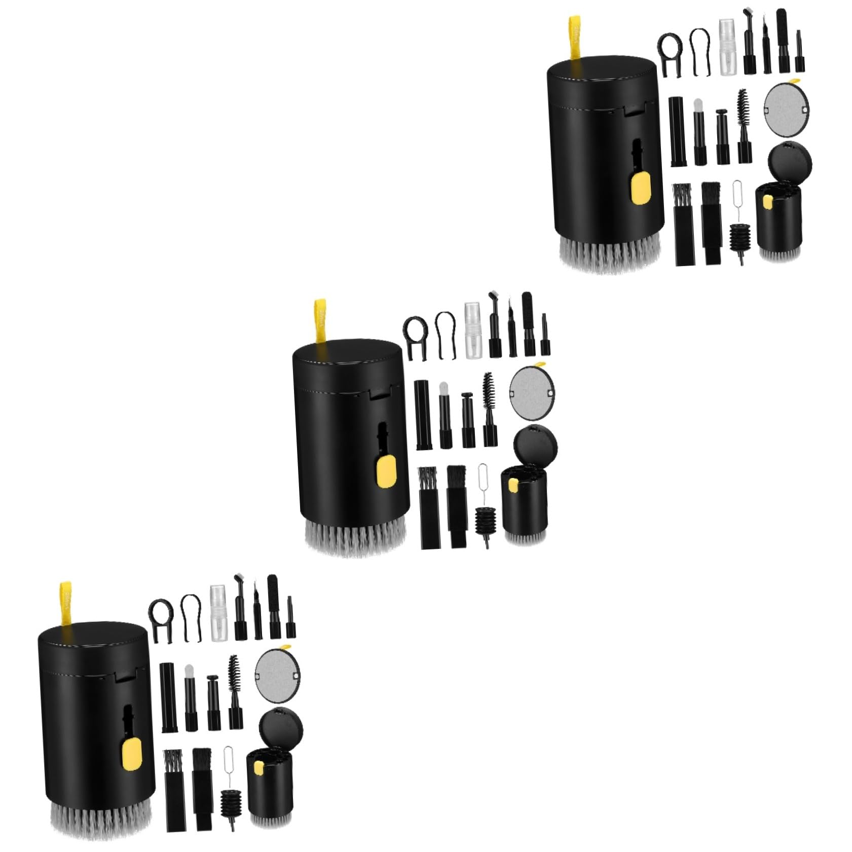 Hemobllo 3sätze Reinigungsset Für Elektronische Geräte Teiliges Mit Tastatur Und Kamerareinigungsbürste Mikrofasertuch Und Mehr Für Laptop Pc Und Kopfhörer Ohne Reinigungsmittel