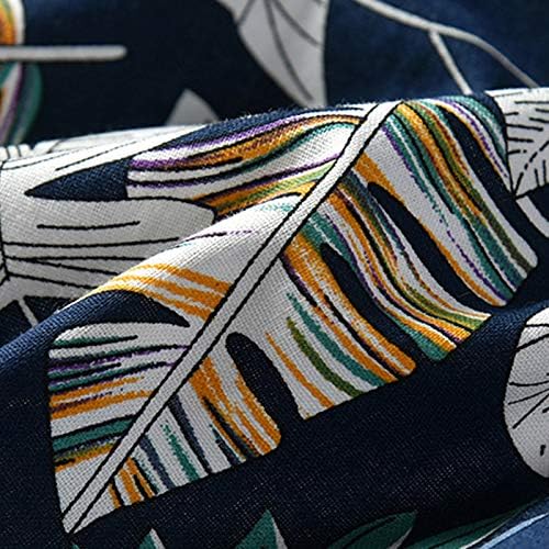 Winmany Family Hawaiian Shirts Father and Son Matching Beachwear Tropical Floral Leaves Print Tops - Image 5