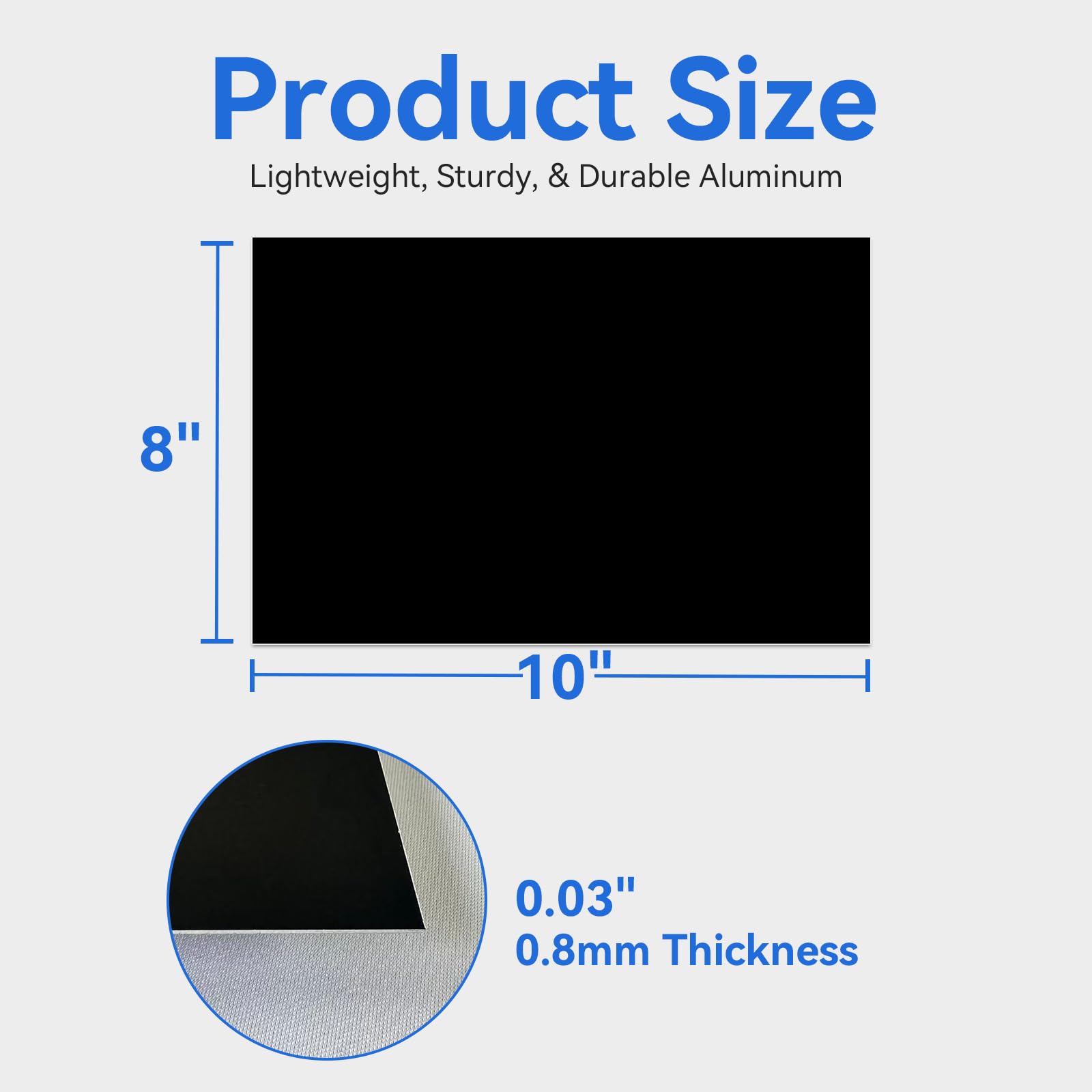 Laser Engraving Aluminum Sheets - 8x10 -2 Laser Engraving Aluminum Sheets - 8x10 -2
