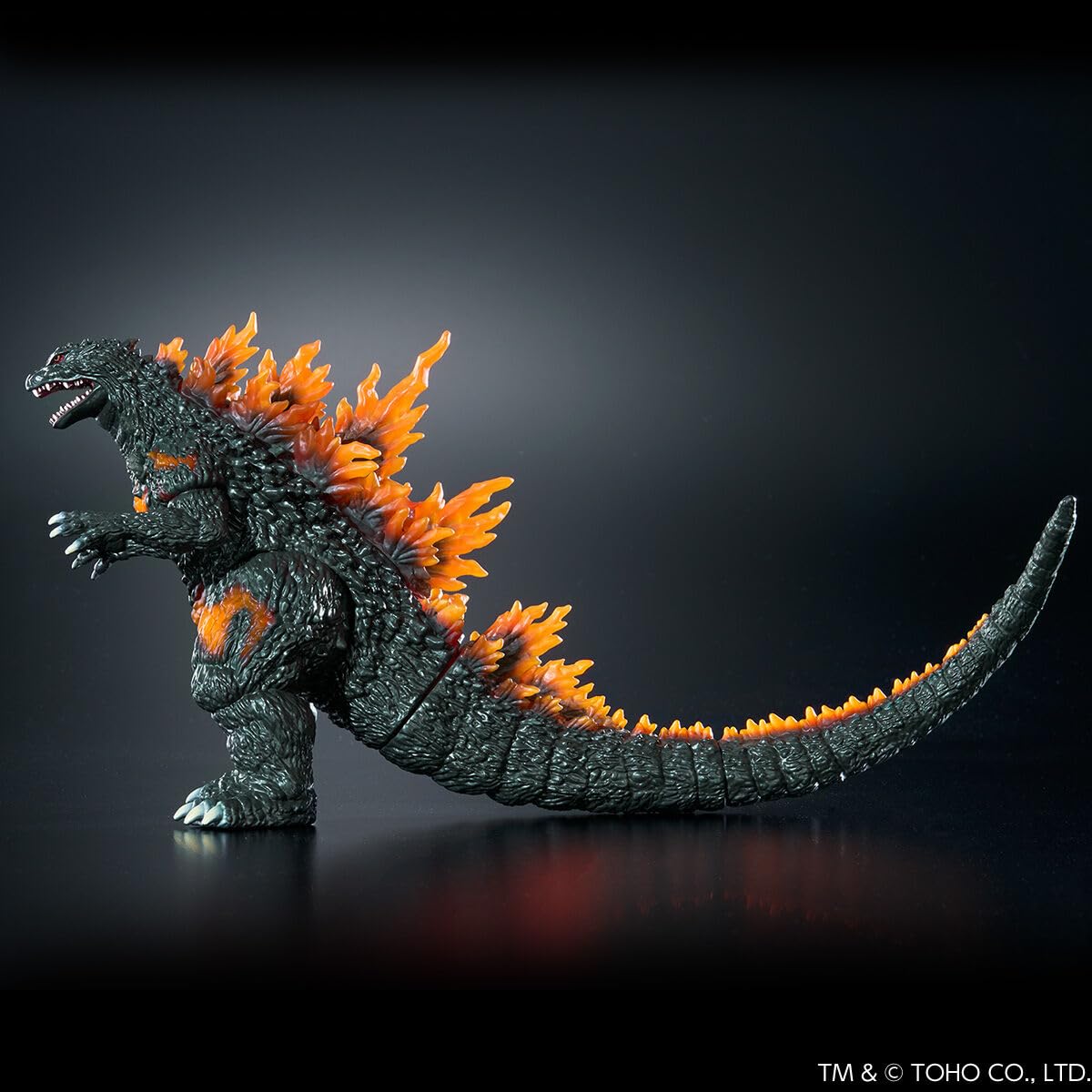 新品未開封　バーニングミレニアムゴジラ　ムービーモンスターシリーズ ムービーモンスターシリーズの限定ソフビを購入！（バーニング