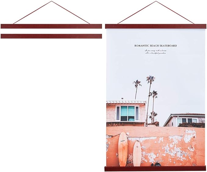 Artmag Poster Hanger Frame, 24x36 24x32 24x18 Light Wood