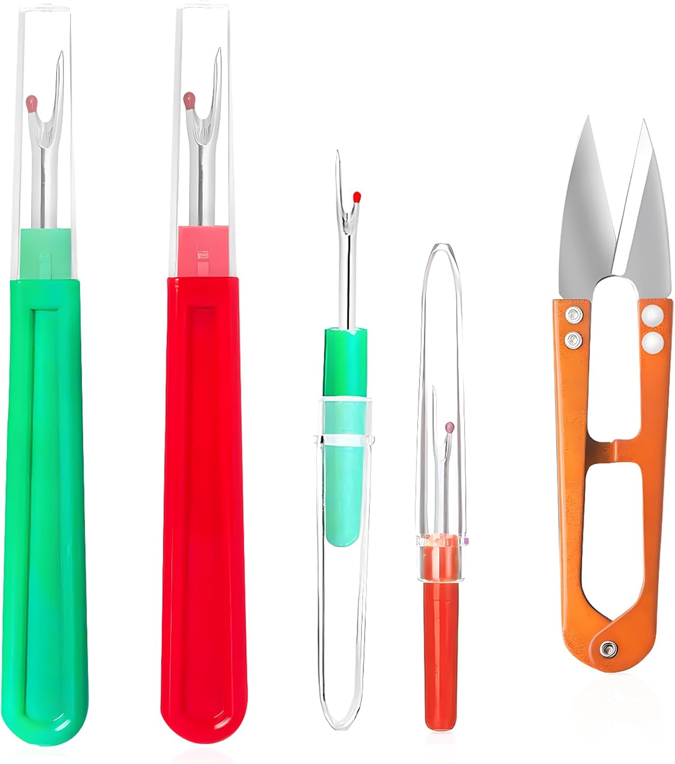 Amazon.com: MUUZLL Seam Rippers, Seam Ripper and Thread Remover Kit ...