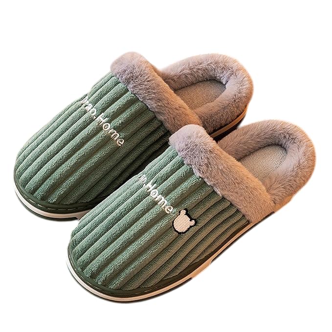 Image of Krystle Women's Comfort Slip On Closed Toe Warm Winter with Cute Design print House Clog Indoor Slipper (Multicolor) (5-11 Years)