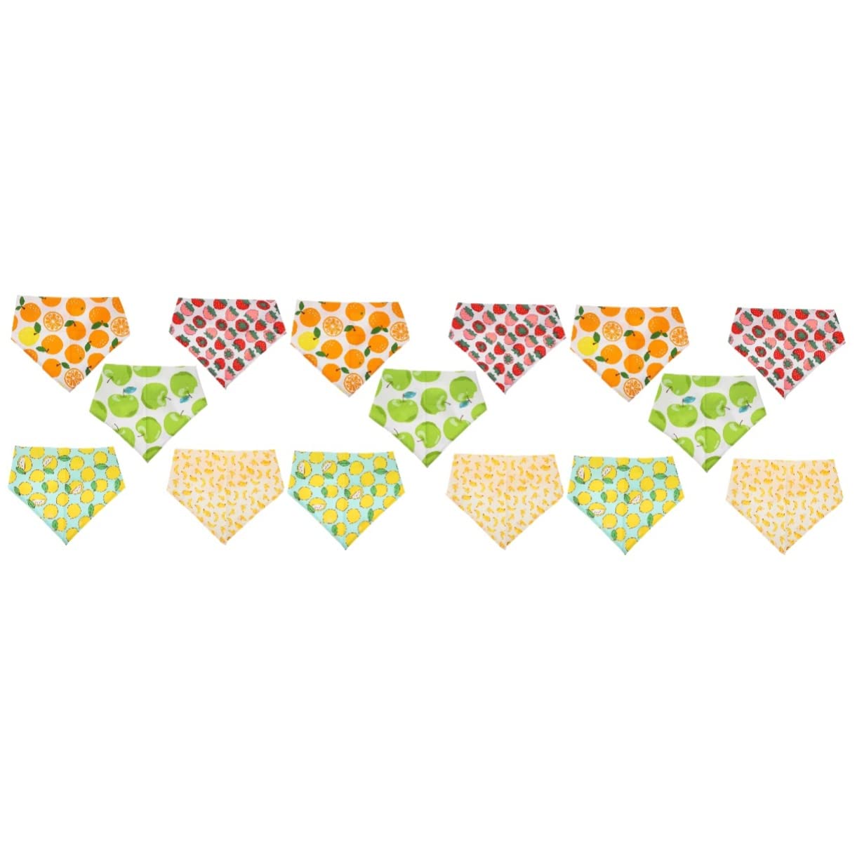 POPETPOP 15 Piezas Toalla Triangular para Mascotas Toalla De Saliva De Perro Pañuelo De Saliva De Perro Bandana para Perros Pequeños Llevar Un Pañuelo En La Cabeza Triángulo Poliéster