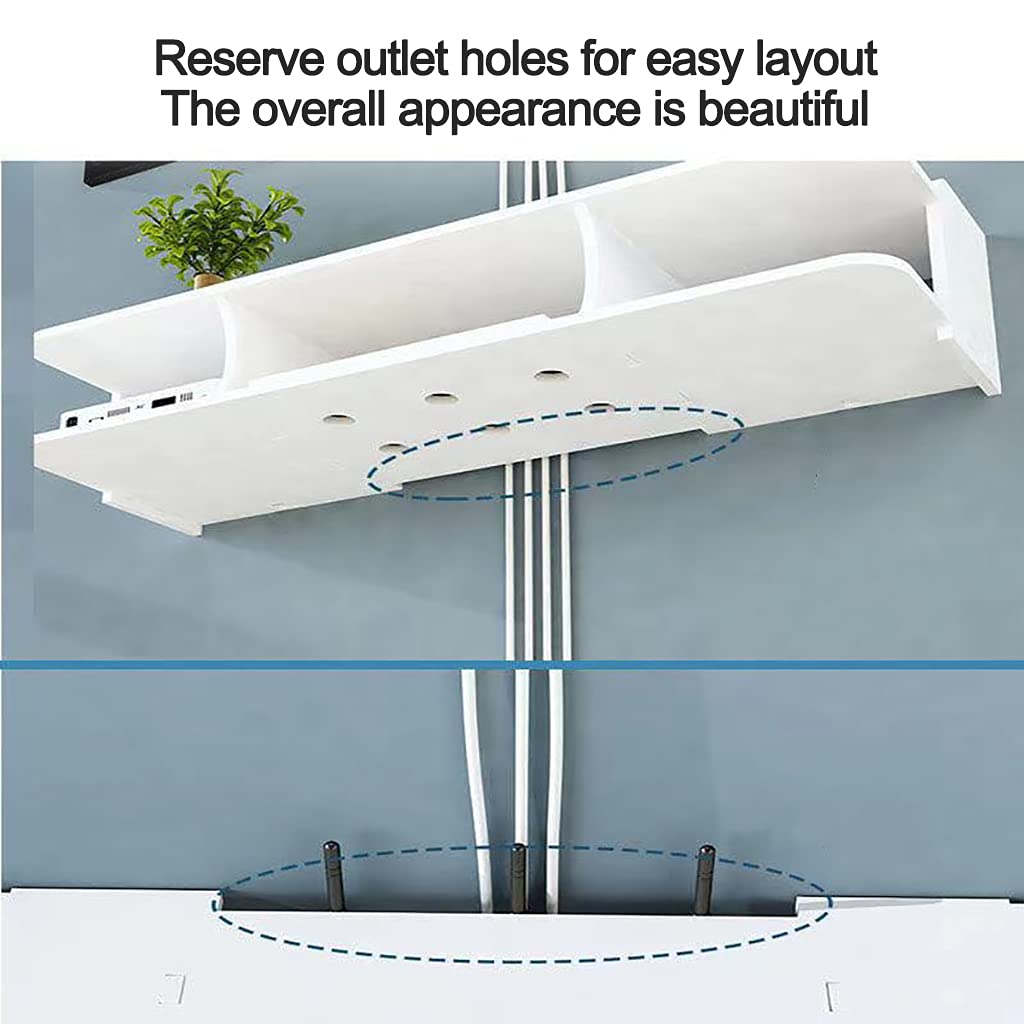 WIFI Router Storage Shelf,Set-top Box Storage Box Decoder Rack
