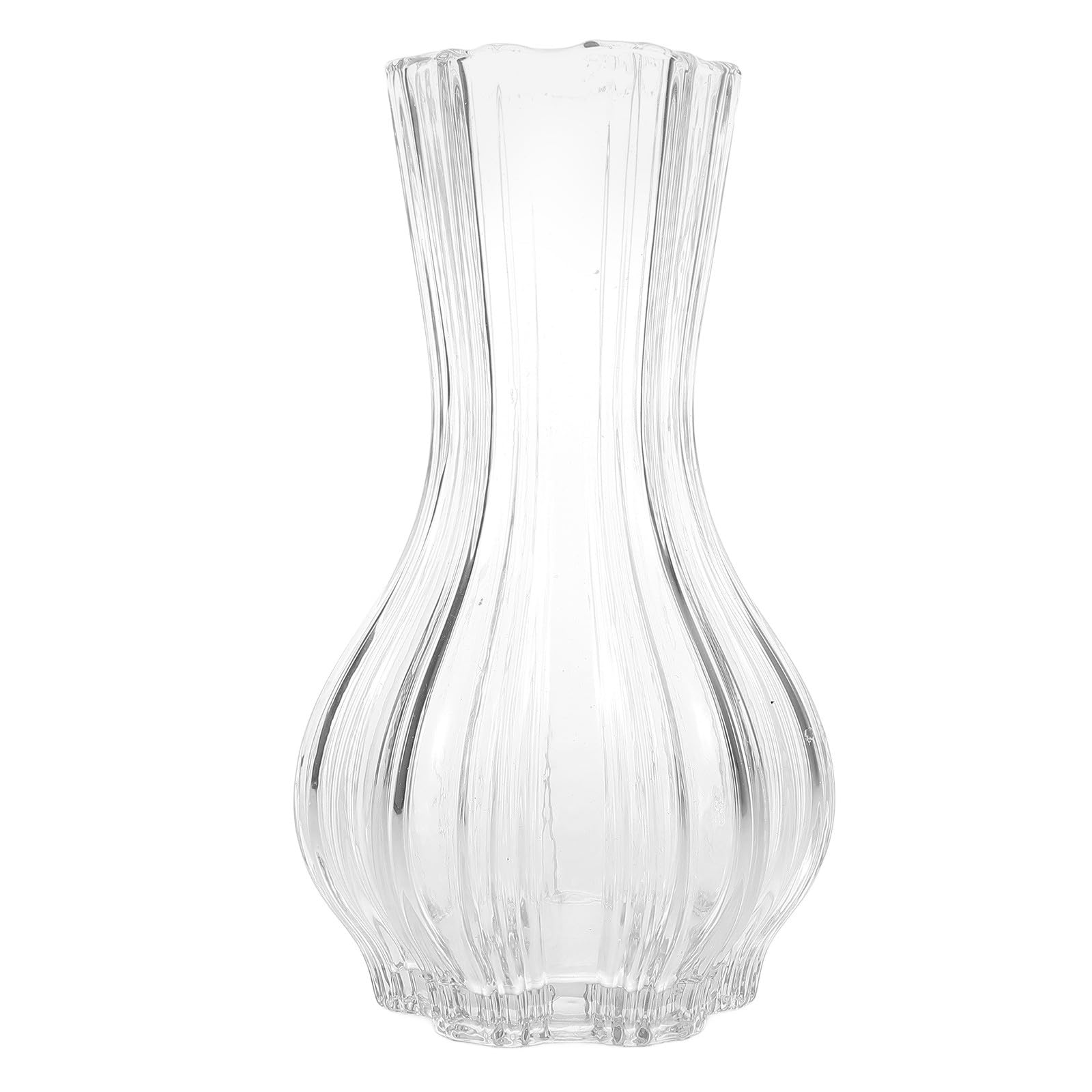 Vase en verre minimaliste Veemoon délicat au design moderne épuré