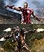 LonullyMege Set 2 PackIronman Action Figure 7 Inch Metal Painting All Joints Movable Collectible Model Toys (MK3 & WM1)