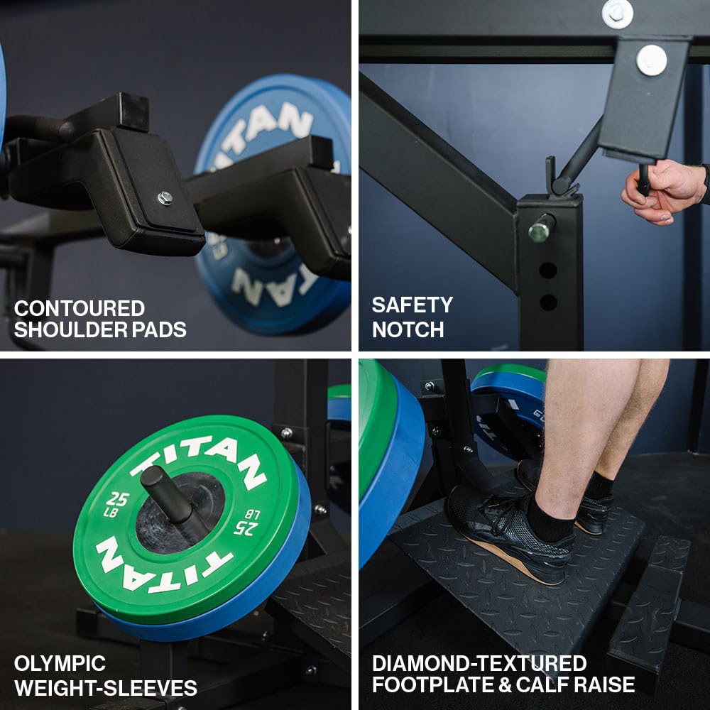 Amazon | Titan レバレッジスクワットマシン | Titan Fitness