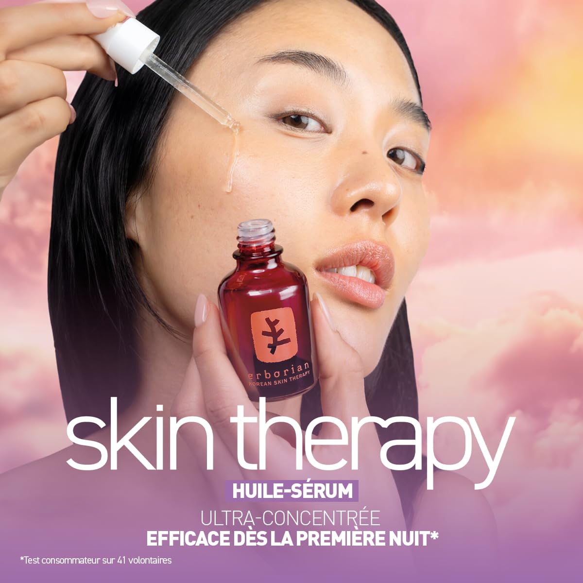 Erborian Skin Therapy Sérum de Nuit Multi-perfecteur au 17 Super Ingrédients