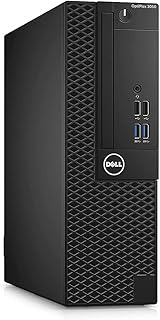 Dell Optiplex 3050-SFF, Core i5 6th Gen Processor Upto 3.3GHz, 16GB DDR4 RAM, 256 GB NVME Solid State Drive, 4K 2-Monitor Support DisplayPort, HDMI, DVD-RW, Windows 10 Pro 64bit (Renewed)