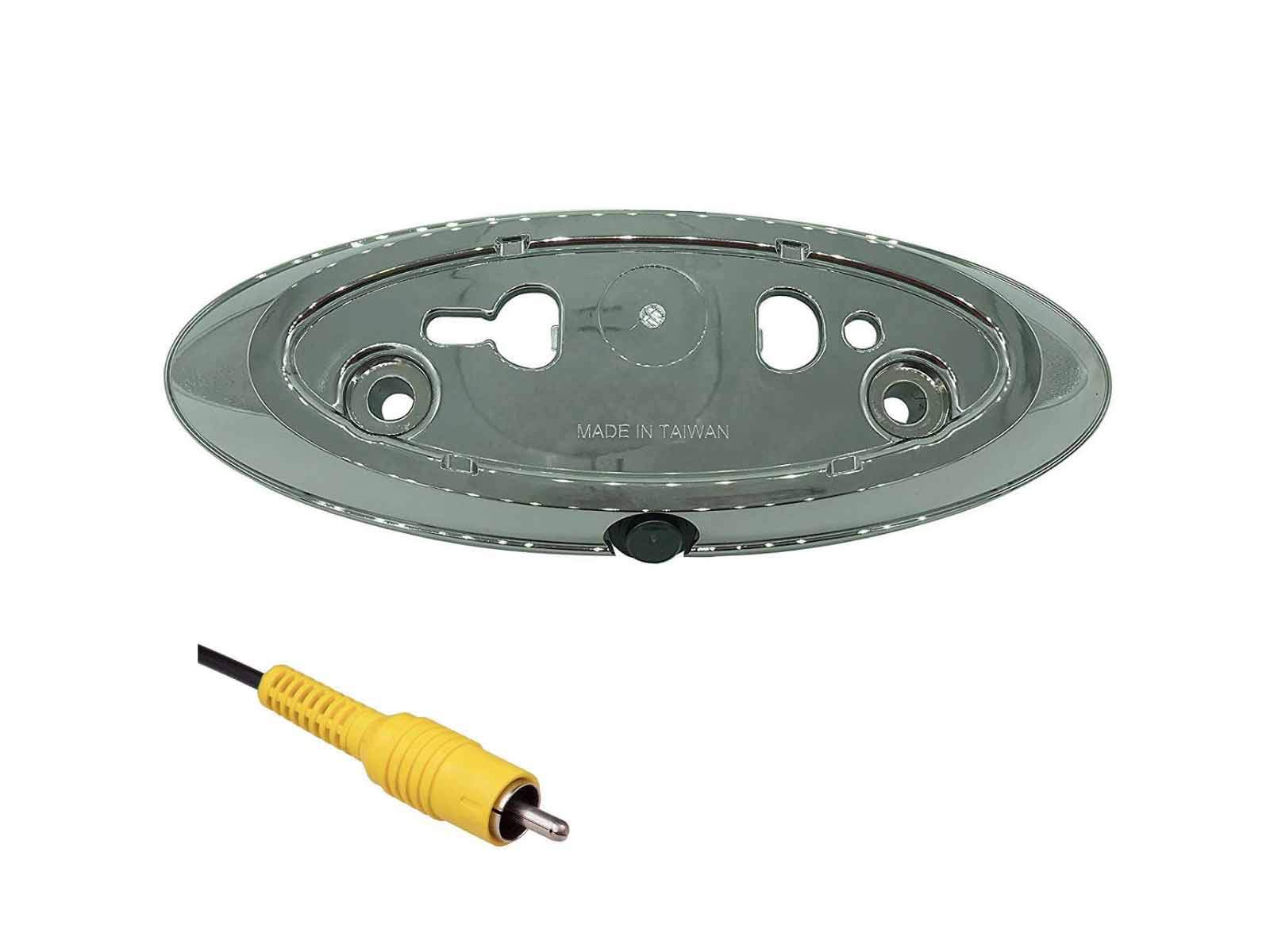 APA Replacement for Tailgate Emblem Housing Bezel with Back-Up Camera and Cable for 2009-2014 F 150 2011-2016 Super Duty 2019-2021 Ranger