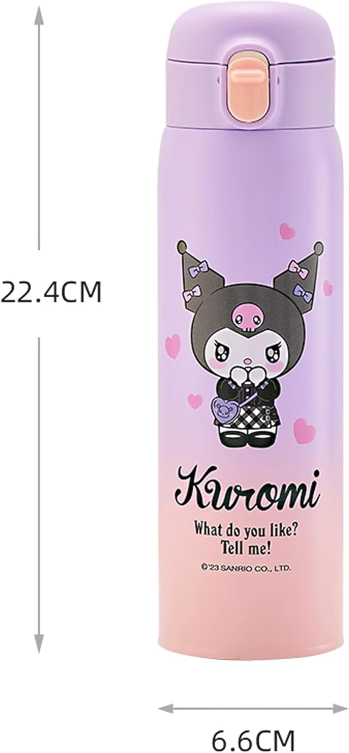 Cinnamoroll Stainless Steel Insulated Water Bottle with Bag 480ml - Image 5