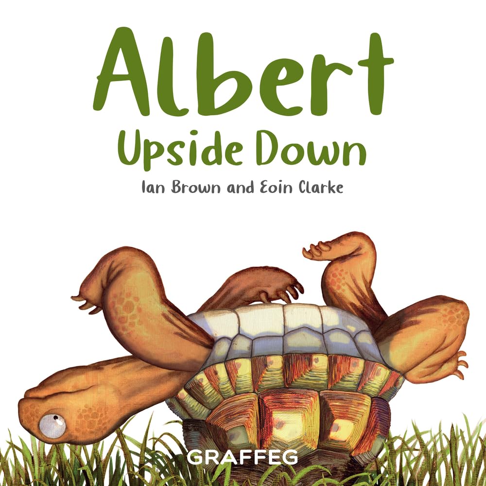 Ian Brown Albert Upside Down Paperback Book White