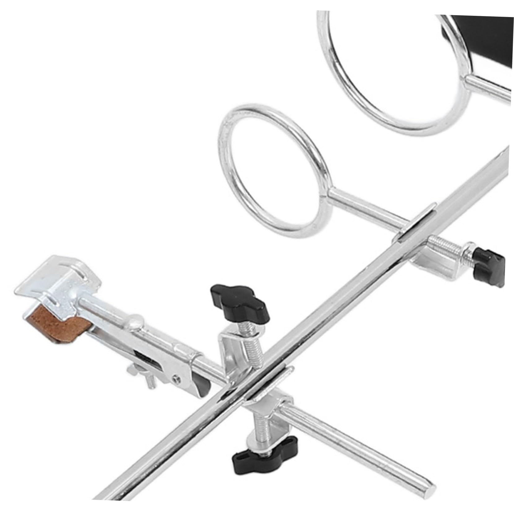 Marco De Hierro Soporte De Laboratorio Material Metálico De Laboratorio Para Soporte De Varilla De Mesa Abrazaderas Química Clase
