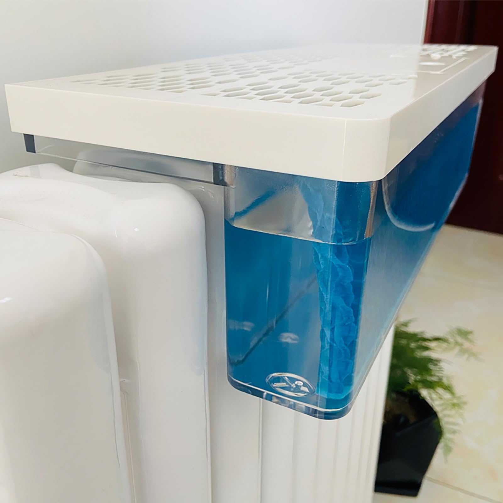Umidificatore Evaporatore Grande Capacità 6L Capacità di Accumulo dell'Acqua Umidificatori per Radiatori, Risparmio Energetico Trasparente(50cm/19.7in)